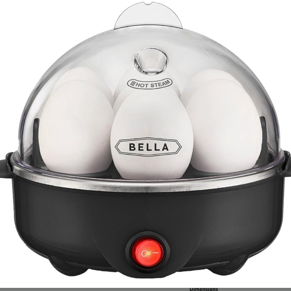Rapid Electric Egg Cooker and Poacher with Auto Shut Off for Omelet